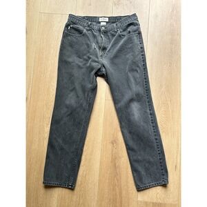Vintage L.L. Bean Classic Fit Black Jeans Size 32x30 Shrunk‎
